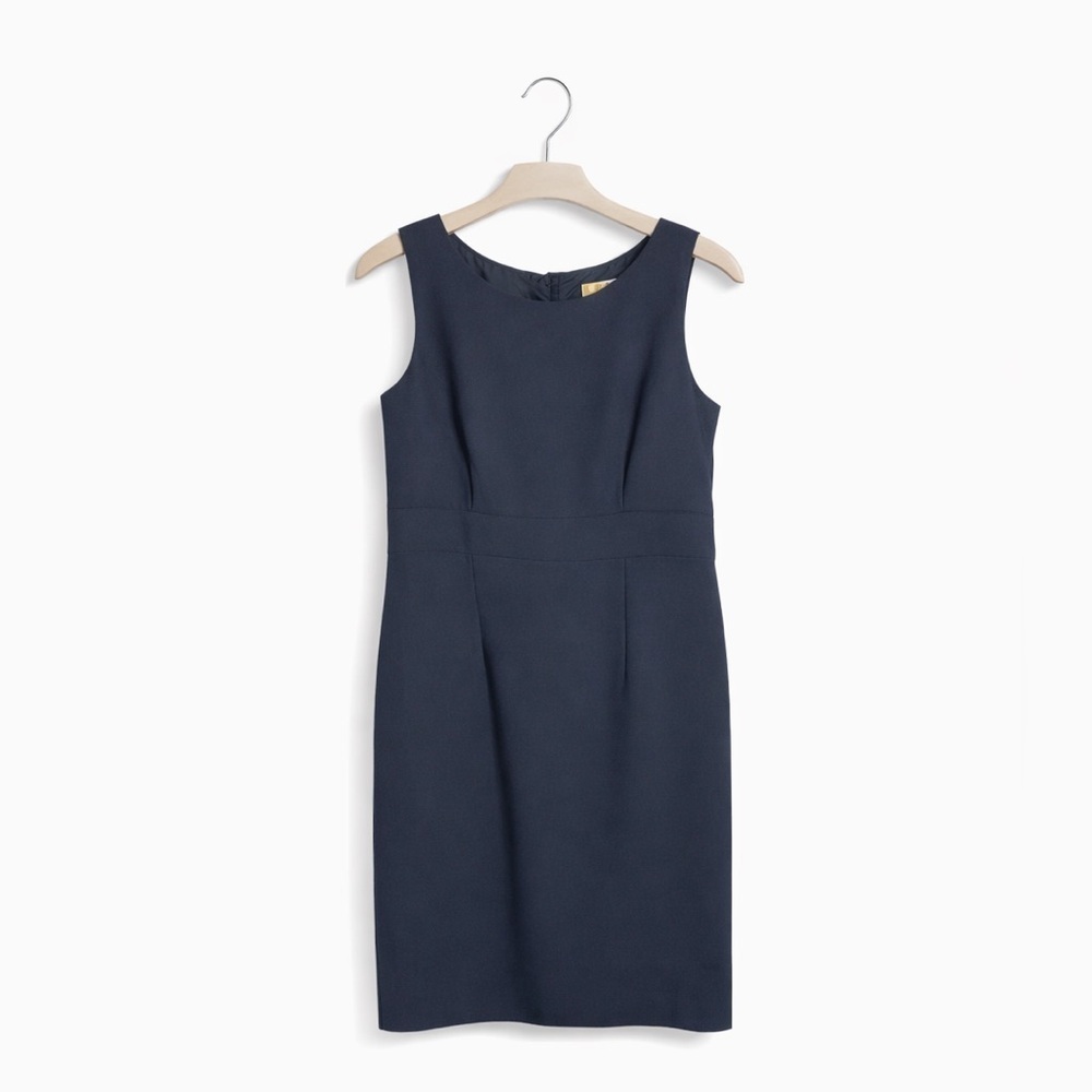 Kasper Black Sleeveless Sheath Dress Size 14 NWT Classic Work Formal
